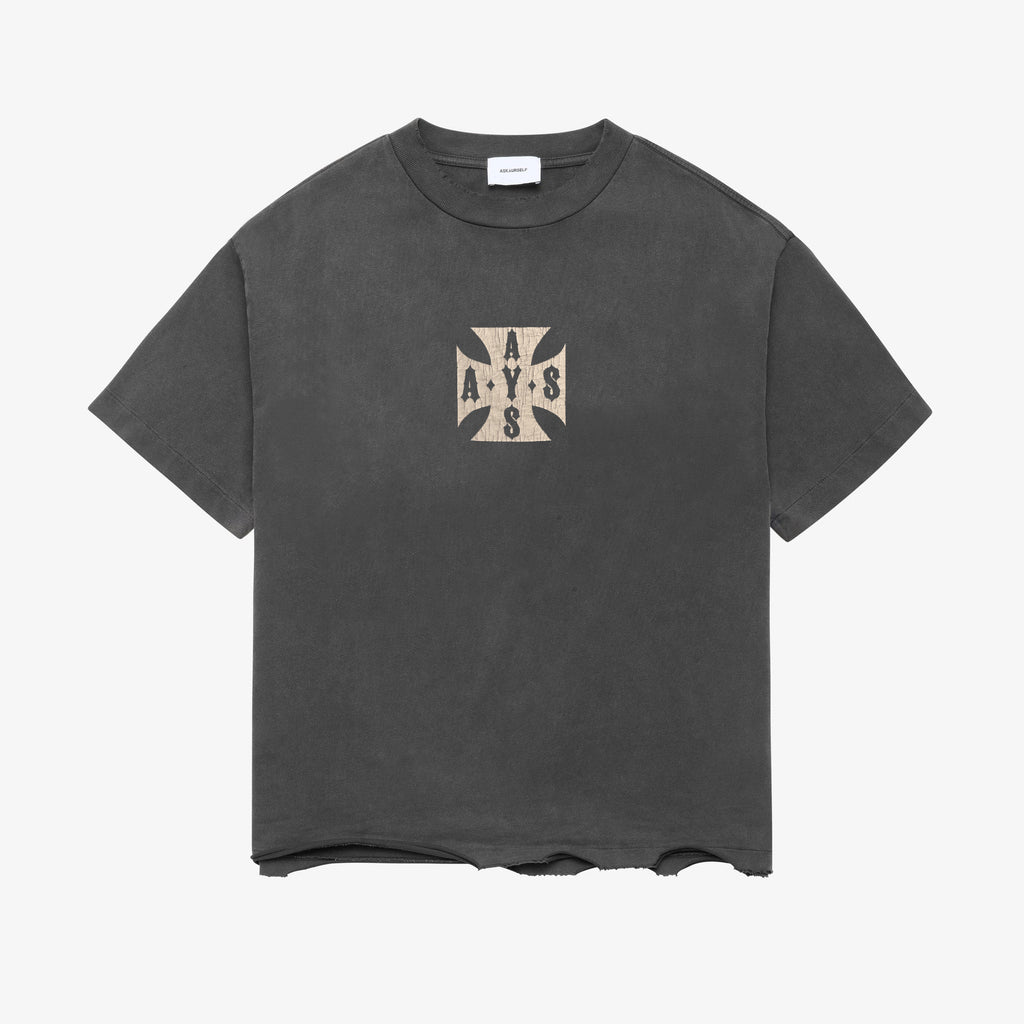 ASKYURSELF アスクユアセルフ AYS CROSS VINTAGE Tシャツ クロス ASKYURSELF-_AYS-Cross-Vintage-