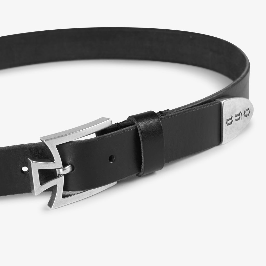 小物 ASKYOURSELF signature OG leather belt ASKYURSELF-_Banned-Leather-