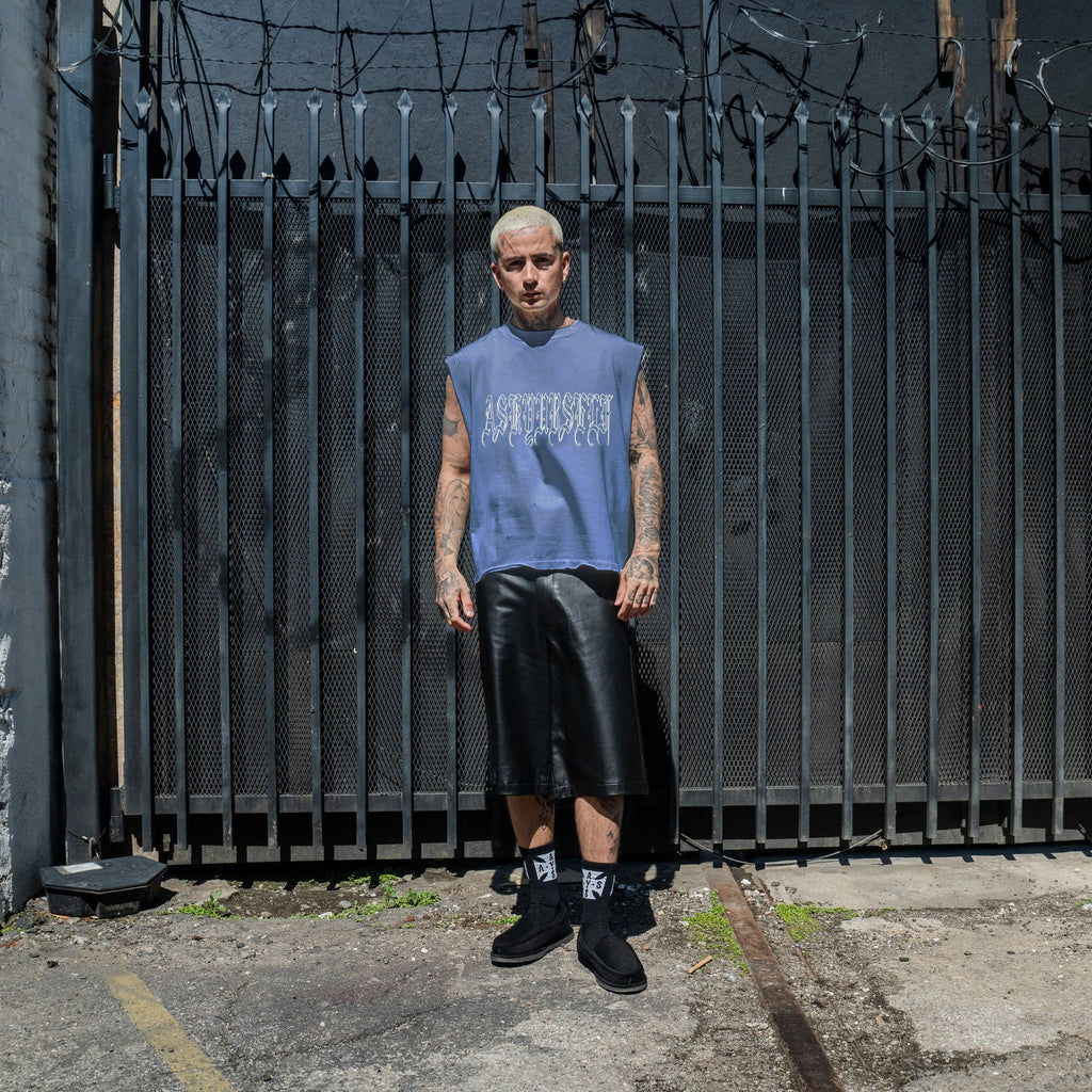 GOTH LOGO TANK - ASKYURSELF