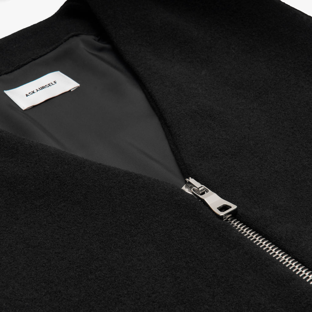 PHRASE WOOL VEST - ASKYURSELF PHRASE WOOL VEST - ASKYURSELF