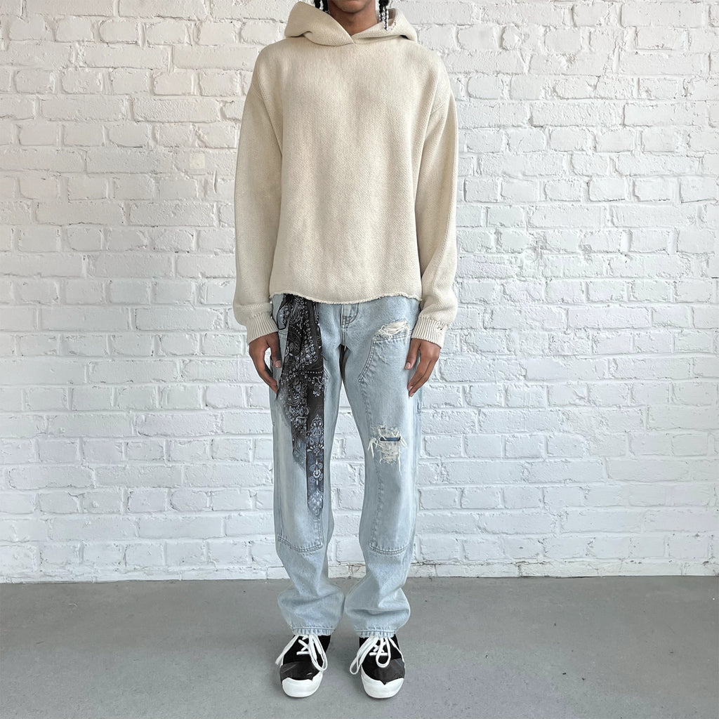 DESTROYER KNIT HOODIE - ASKYURSELF