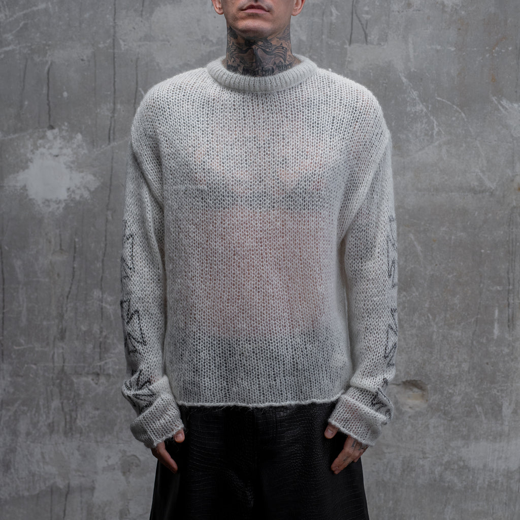 LOOSE CROSS KNIT - ASKYURSELF