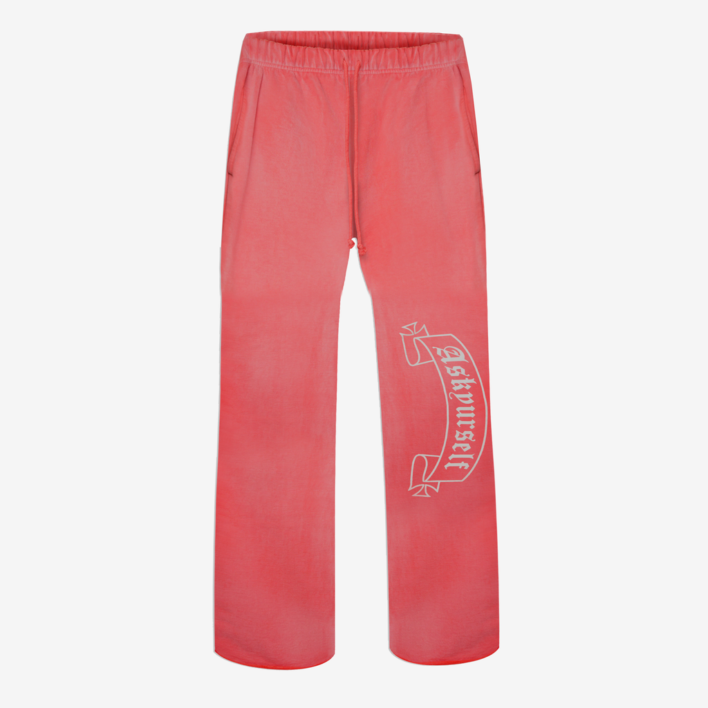 ASKYURSELF velour track pants M-