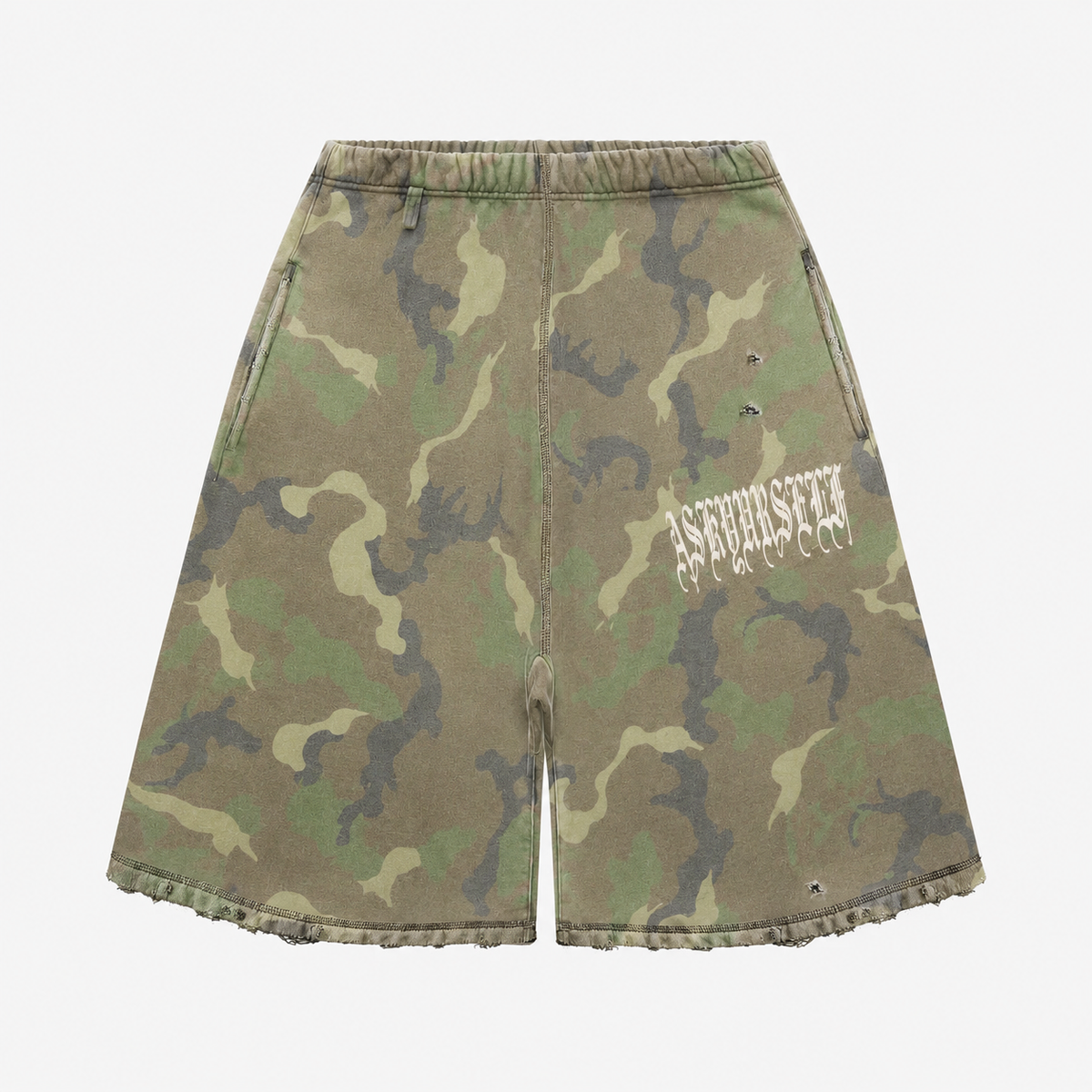 ショートパンツ Askyurself V7 Camouflage Bandan a Shorts SHORTS – ASKYURSELF