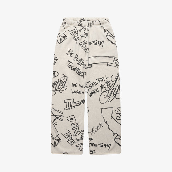 SCRIBBLE VINTAGE JOGGER