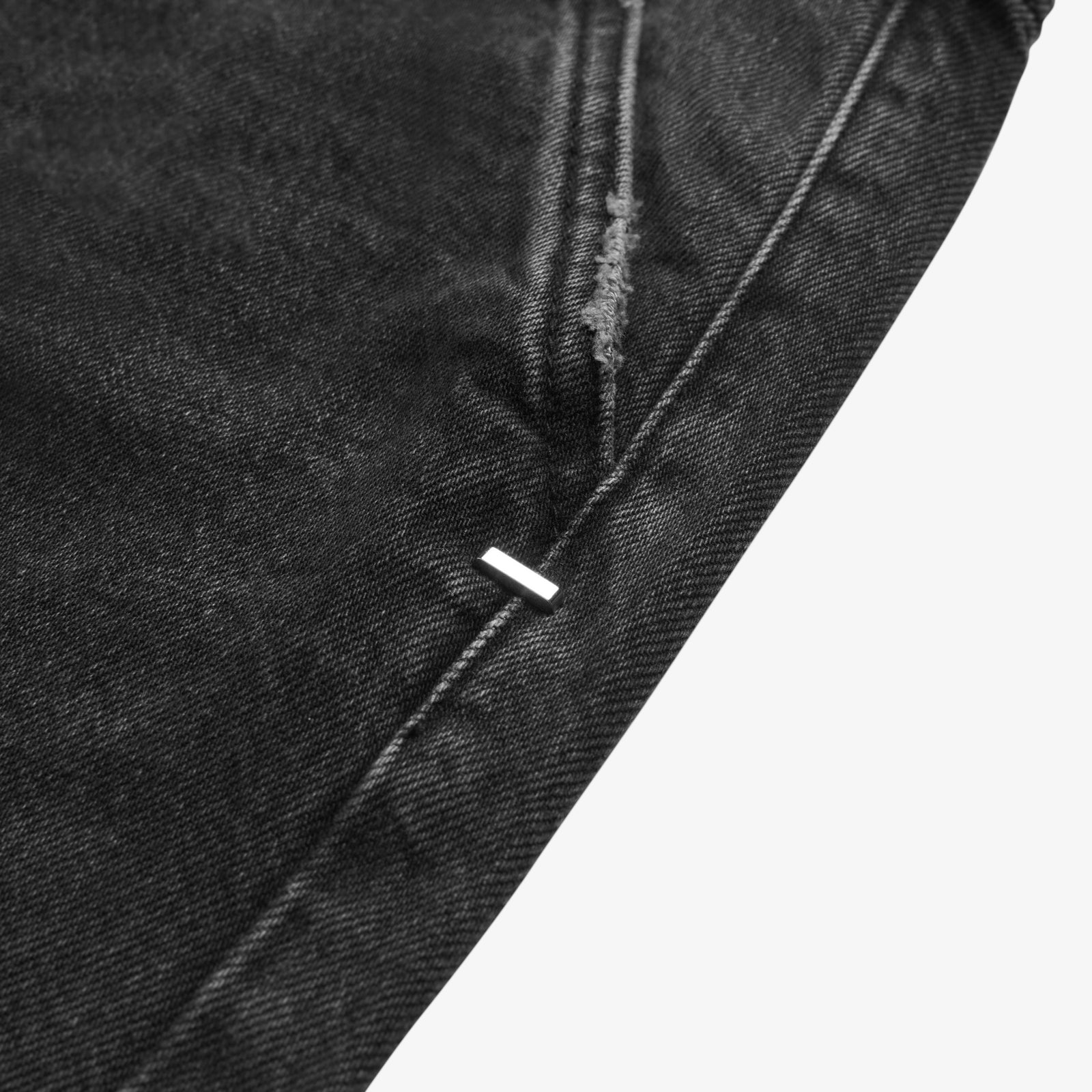 CROSS POCKET PHRASE JEANS - ASKYURSELF