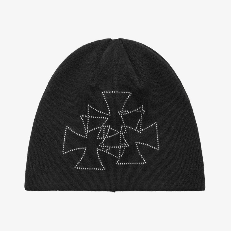 CROSS STUDS BEANIE