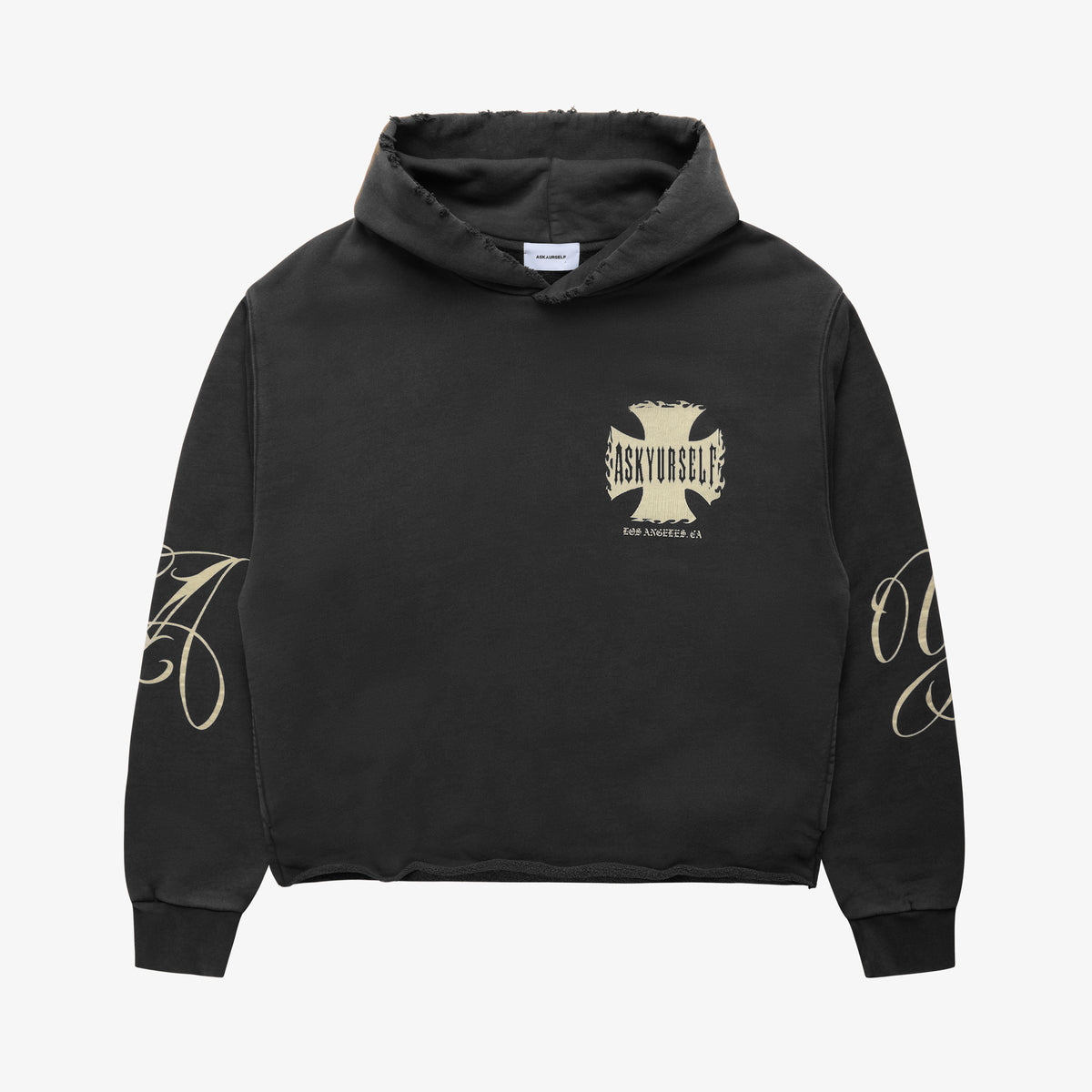 LAST NEST×ASKYURSELF fleur de lis hoodie LAST NEST×ASKYURSELF fleur de lis hoodie LAST NEST