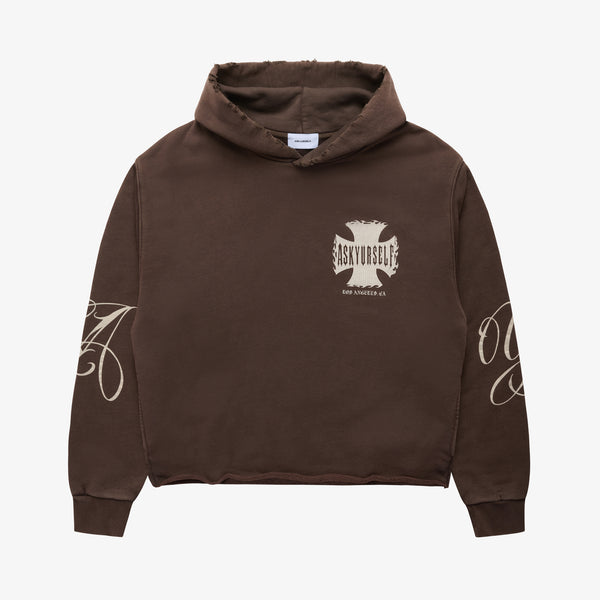 RAW AY CROSS HOODIE