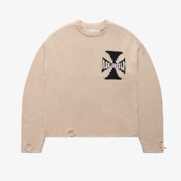 RIDER CROSS KNIT