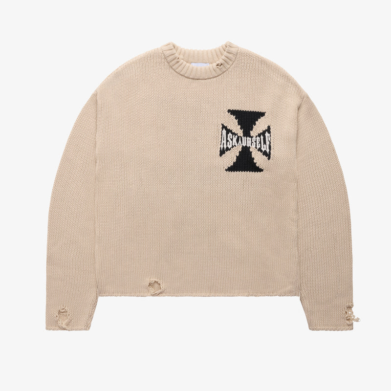 RIDER CROSS KNIT