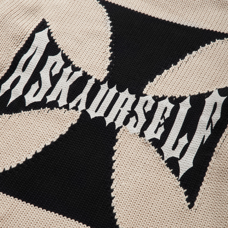 RIDER CROSS KNIT