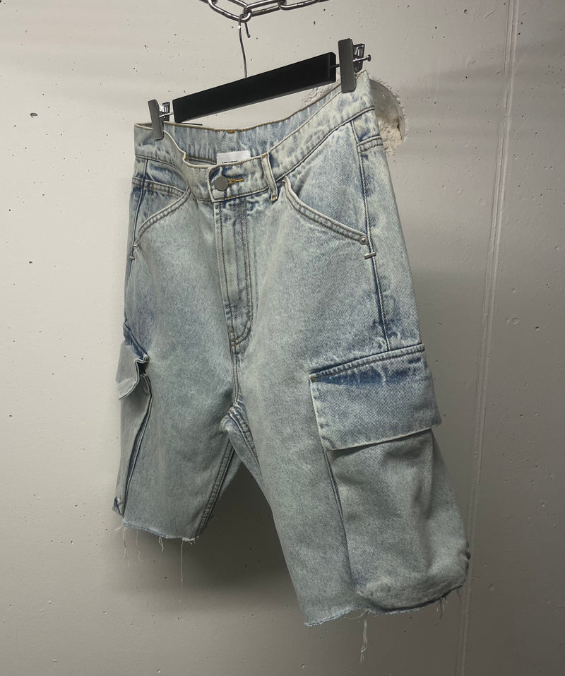 PHRASE CARGO JEANS SHORTS