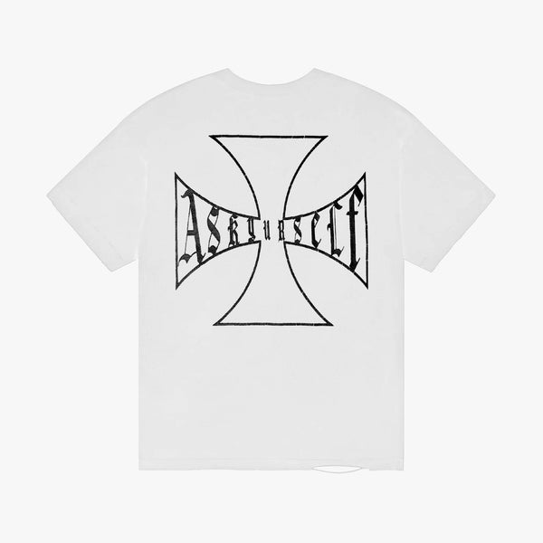 新品ASKYURSELF 90S CROSS VINTAGE T ASKYURSELF-90s-Cross-Logo-T-