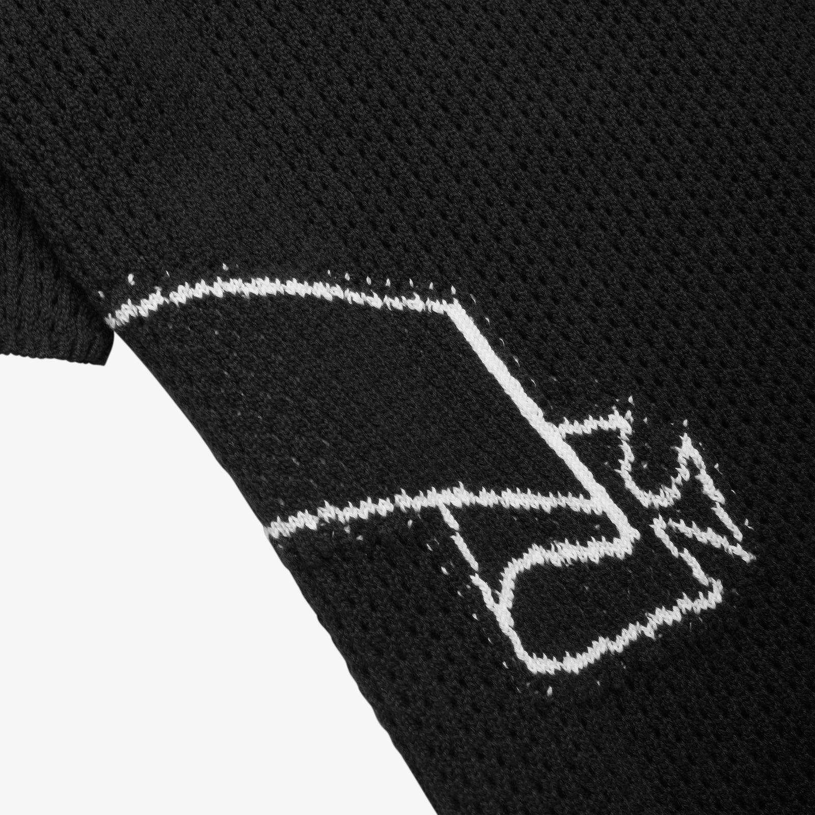 ASKYURSELF BANNED CROCHET KNIT セットアップ　L BANNED CROCHET KNIT SET BLACK – ASKYURSELF