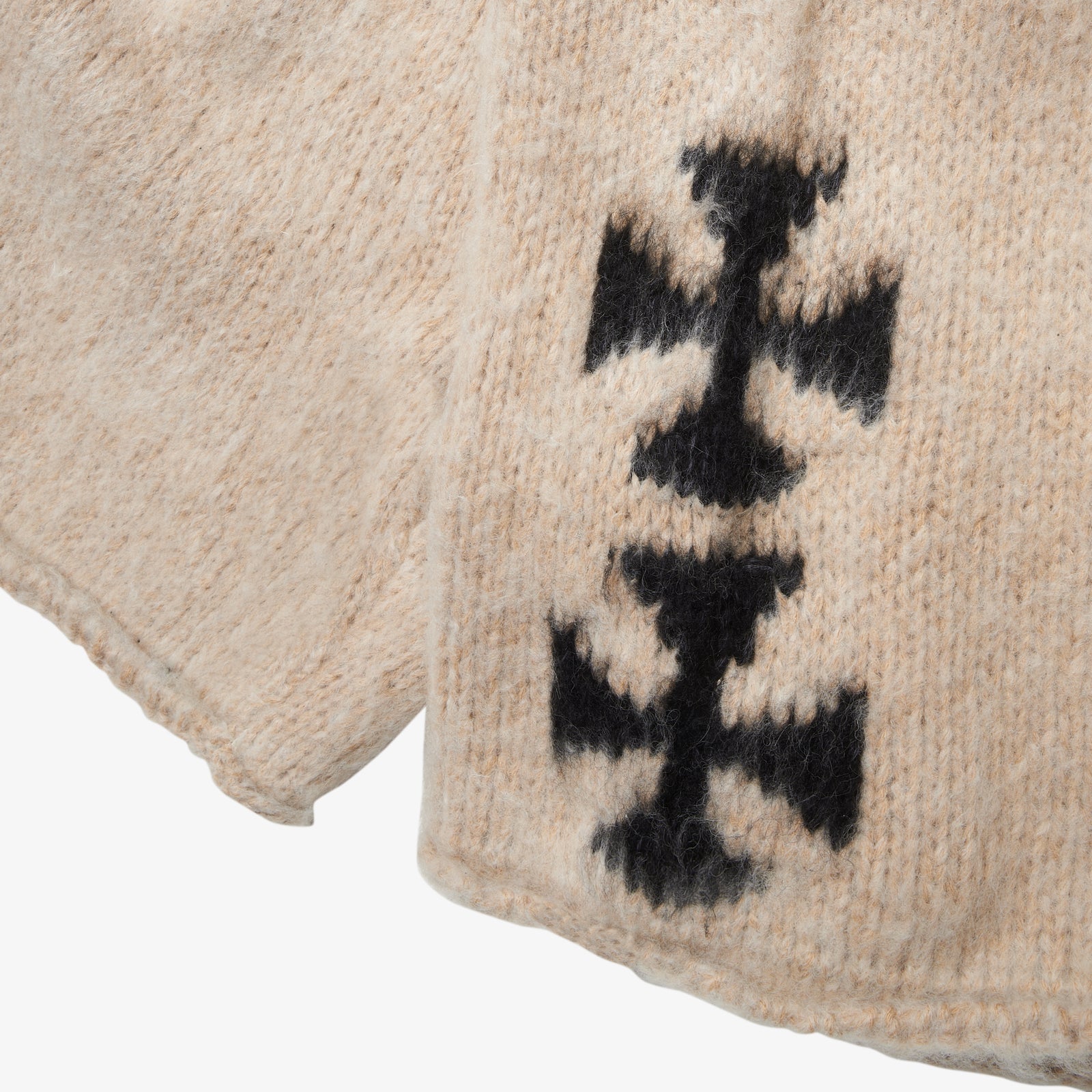 The BRUSHED CROSS KNIT SHORTS - ASKYURSELF