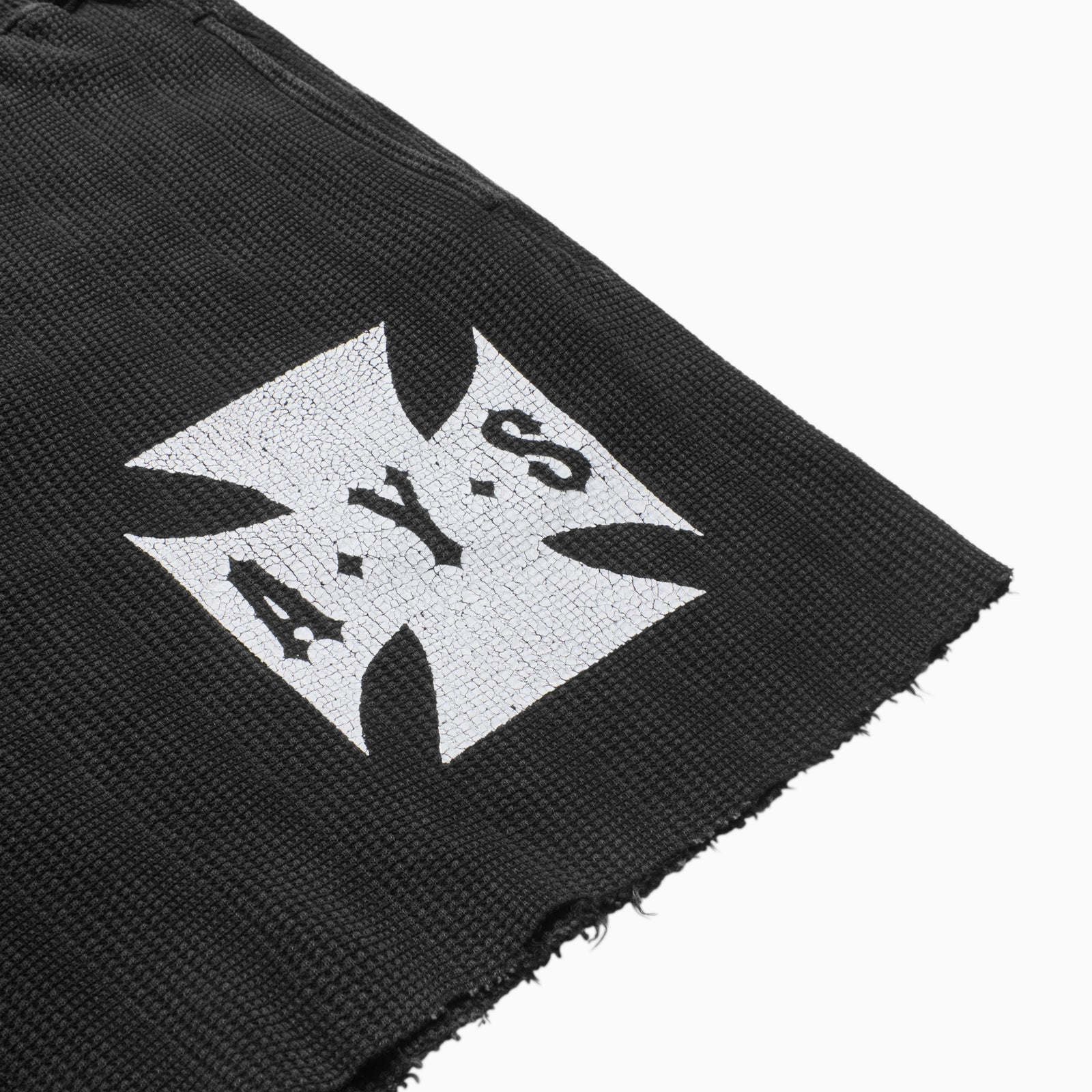 CROSS WAFFLE VINTAGE SHORTS - ASKYURSELF