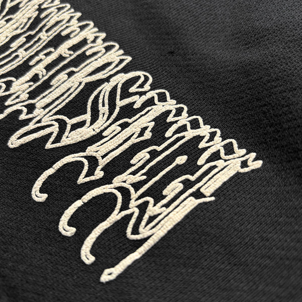 GOTH RAW FLEECE SHORTS