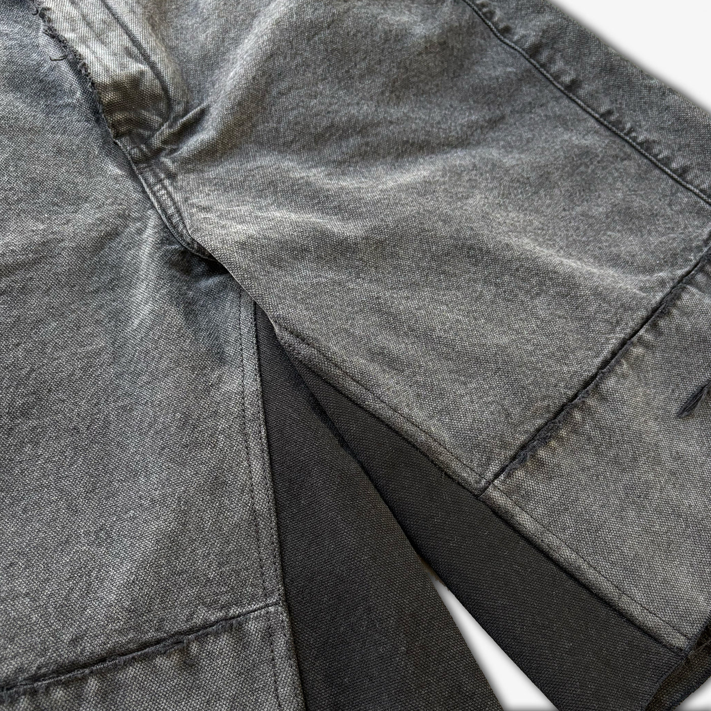 ASKYURSELF - DESTROYED CANVAS WORK PANTS