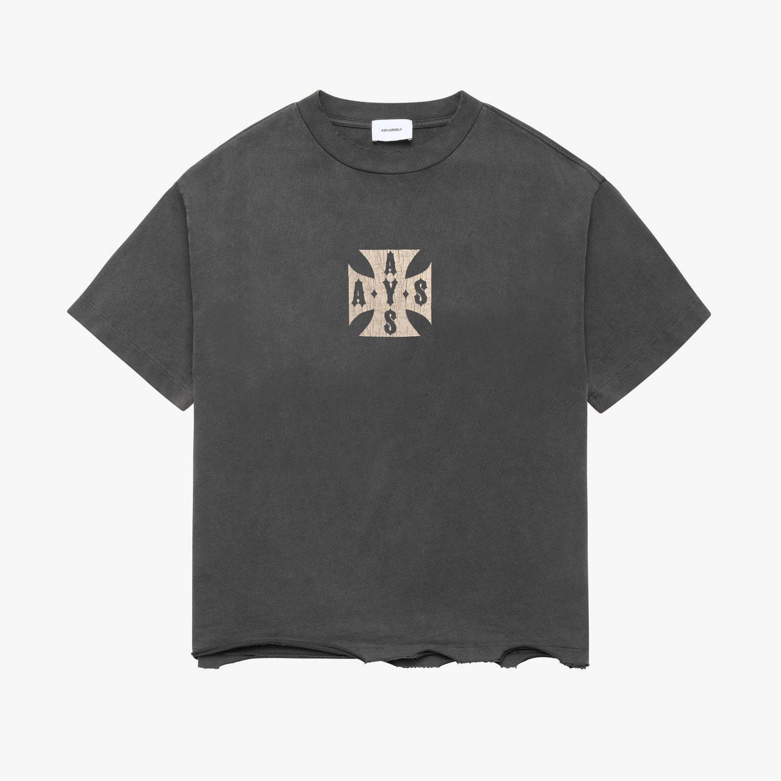 ASKYURSELF/ PATCH/AYS CROSS Vintage Tシャツ ASKYURSELF-_AYS-Cross-Vintage-