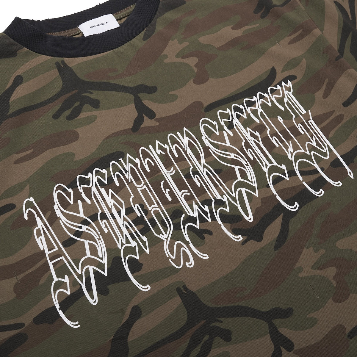 【ASKYURSELF】GOTH LOGO Tシャツ ユニセックス 2色 GOTH LOGO T - ASKYURSELF