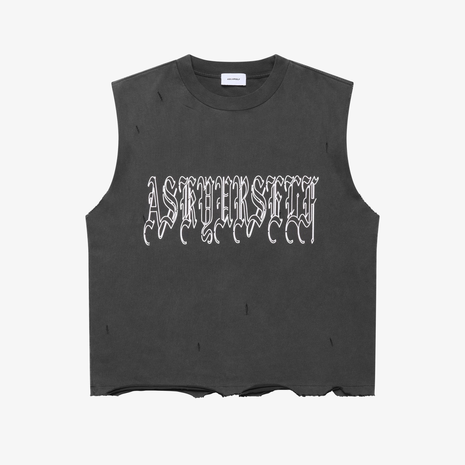 GOTH LOGO TANK - ASKYURSELF