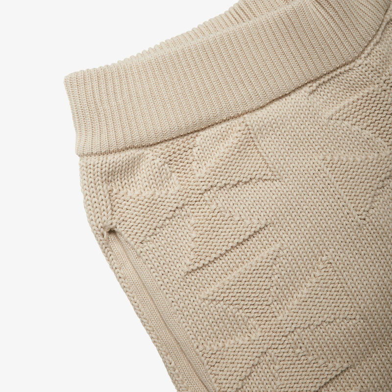 MONO CROSS KNIT SHORTS