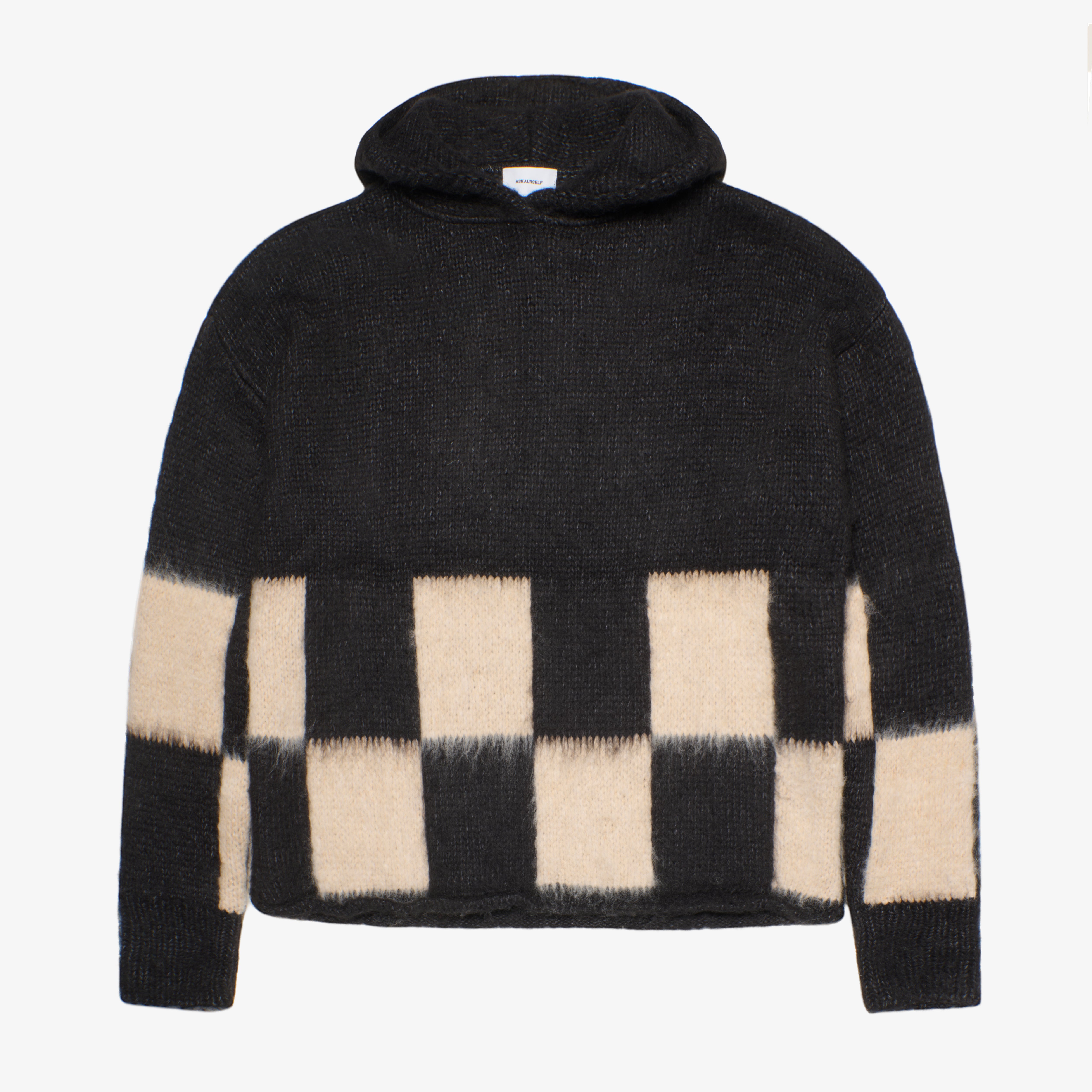 ASKYURSELF-_Knit-hoodie-black-