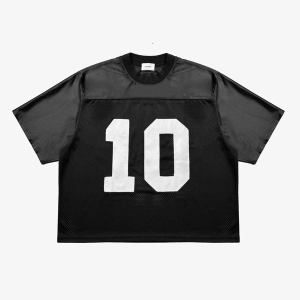 MESH GOTH CROPPED JERSEY - ASKYURSELF