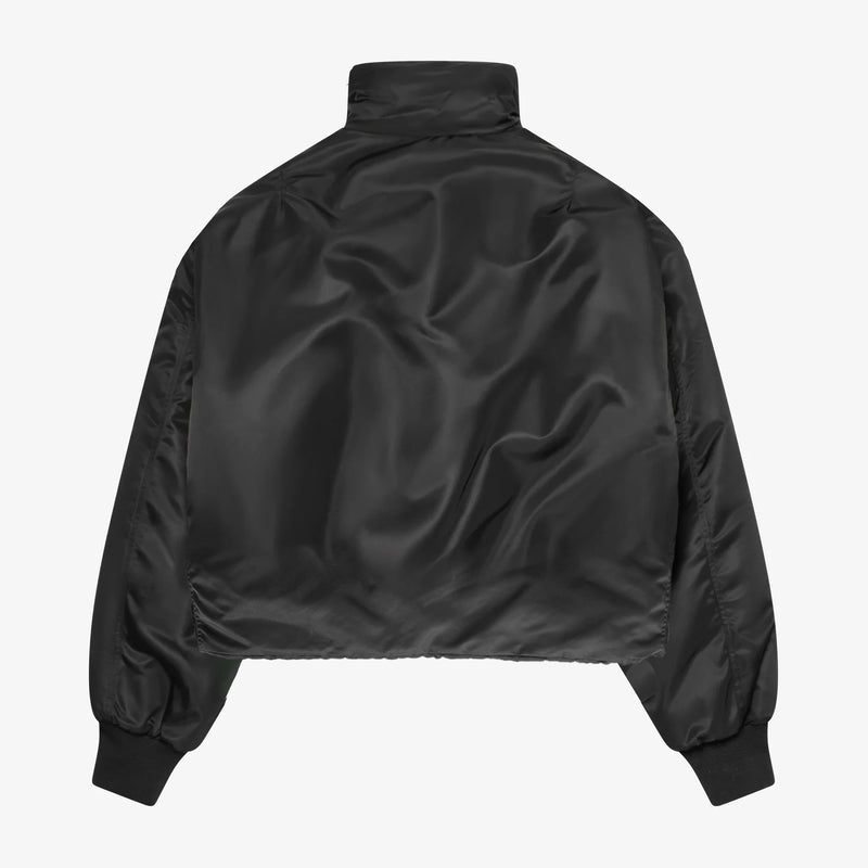 CROPPED AYS PUFFER BOMBER JACKET