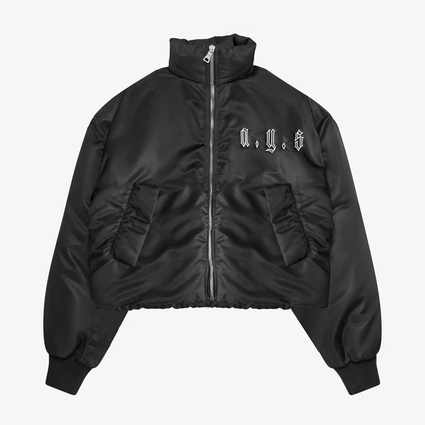 CROPPED AYS PUFFER BOMBER JACKET