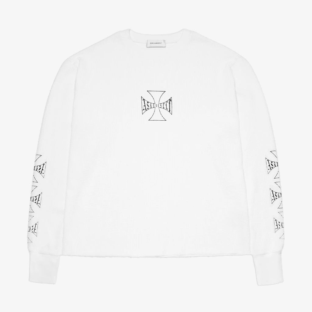 CROSS WAFFLE LS - ASKYURSELF CROSS WAFFLE LS - ASKYURSELF