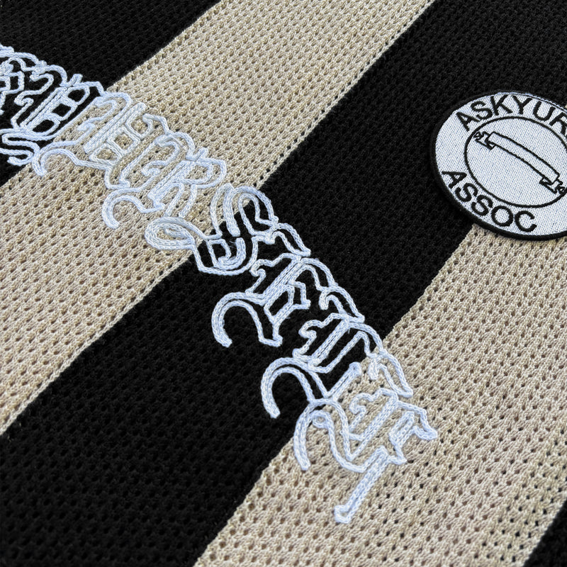 STRIPED SOCCER KNIT JERSEY SS