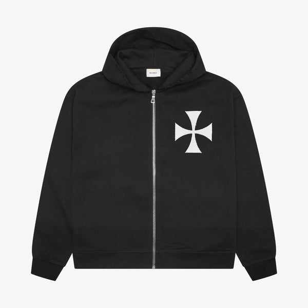 CROSS PATCH ZIP HOODIE V2