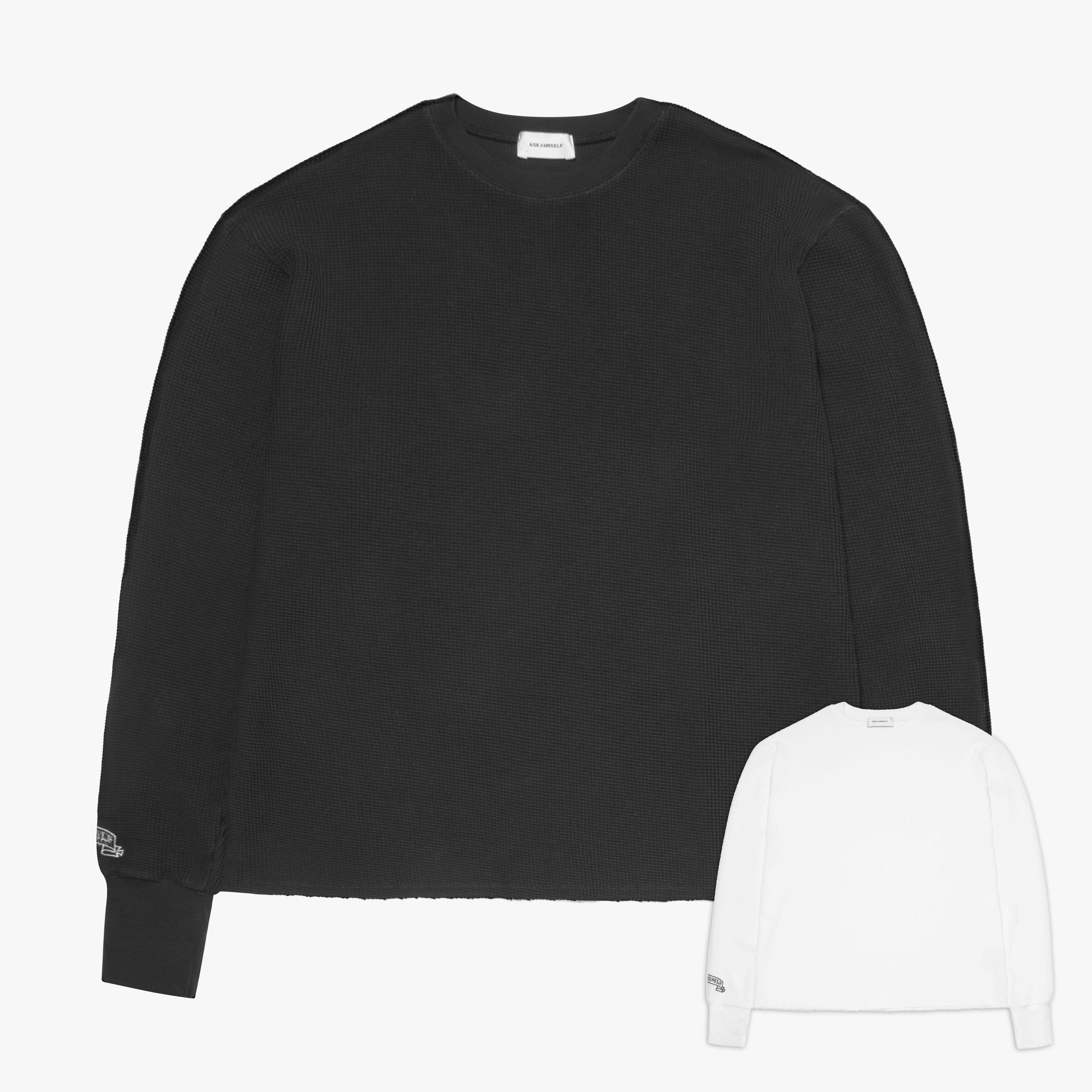☆ASKYURSELF☆BANNED WAFFLE LS BANNED WAFFLE LS SET – ASKYURSELF