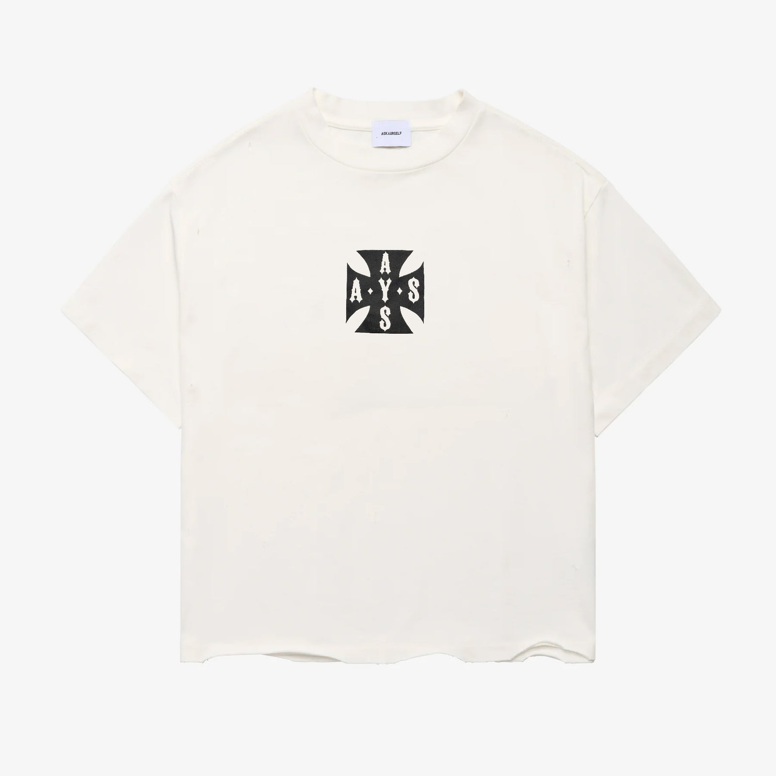 トップス ASKYURSELF AYS CROSS VINTAGE T AYS CROSS VINTAGE T - ASKYURSELF