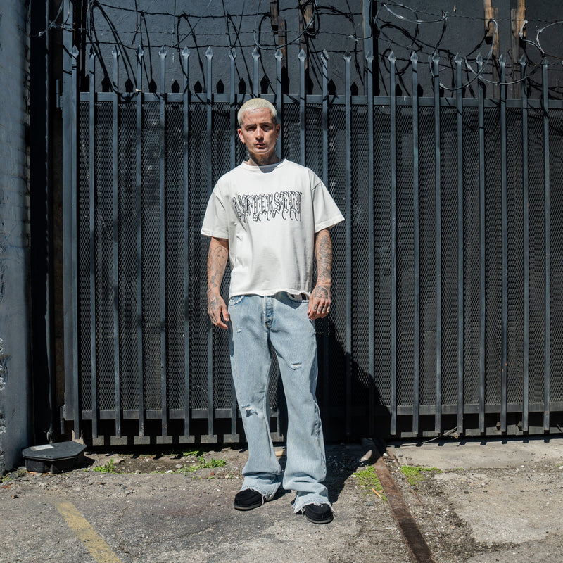 FLARED BAGGY JEANS