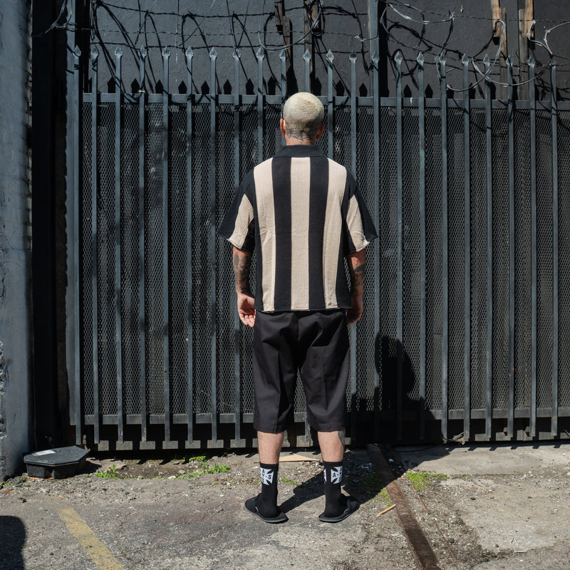 STRIPED SOCCER KNIT JERSEY SS