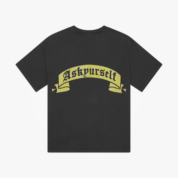 YELLOW BANNED  T