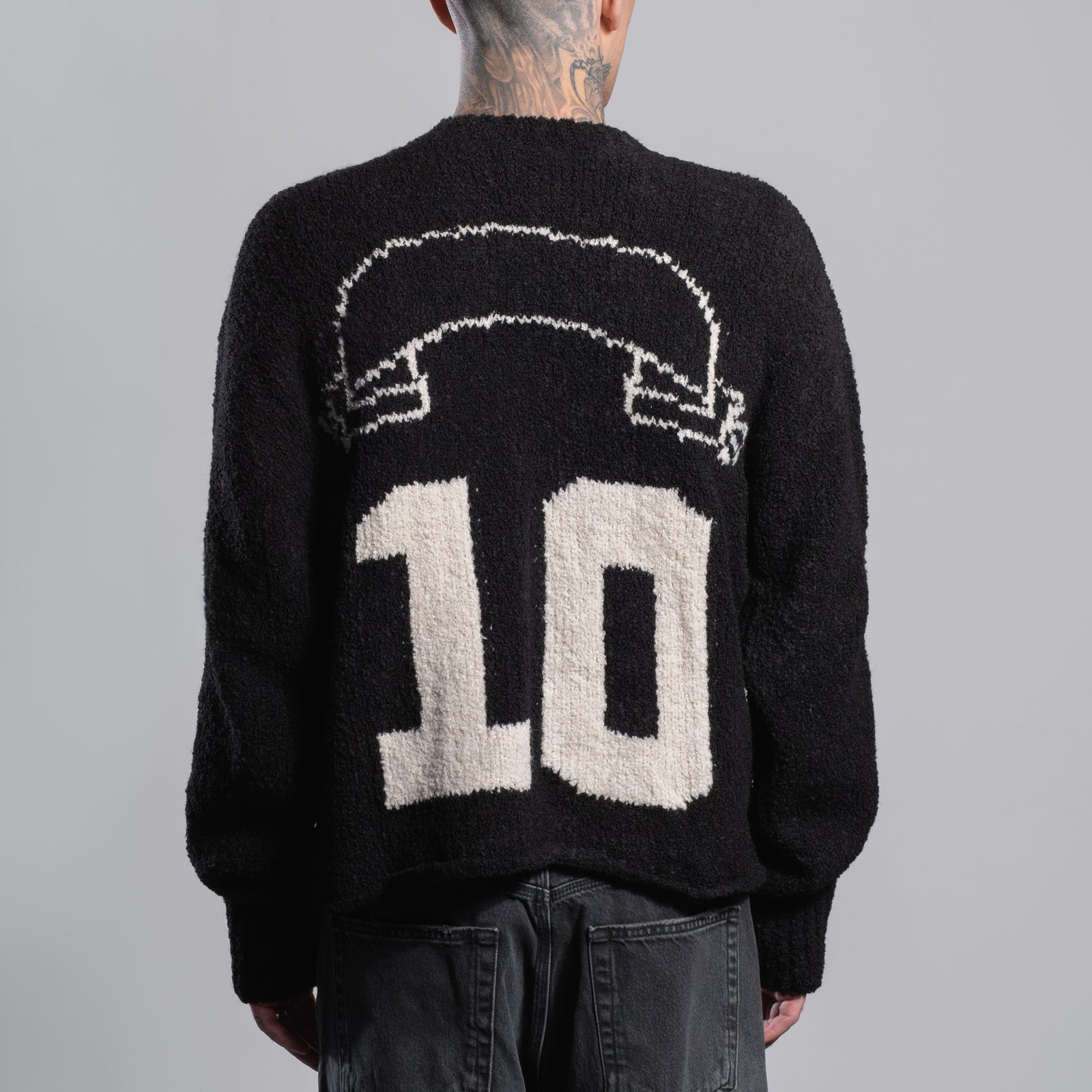 BOUCLE KNIT JERSEY - ASKYURSELF