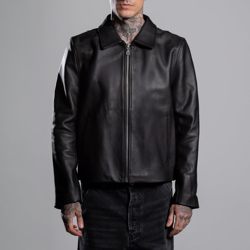 PHRASE RIDER LEATHER JACKET