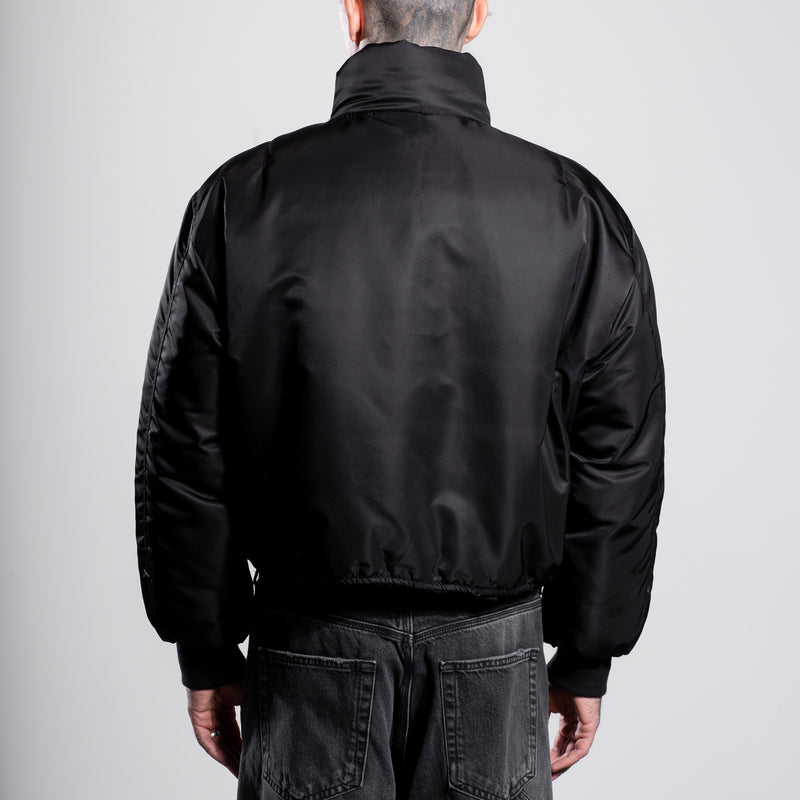 CROPPED AYS PUFFER BOMBER JACKET