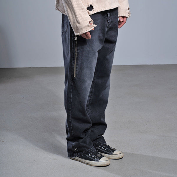 CROSS POCKET PHRASE JEANS
