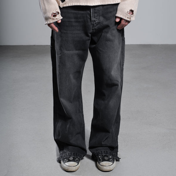 CROSS POCKET PHRASE JEANS