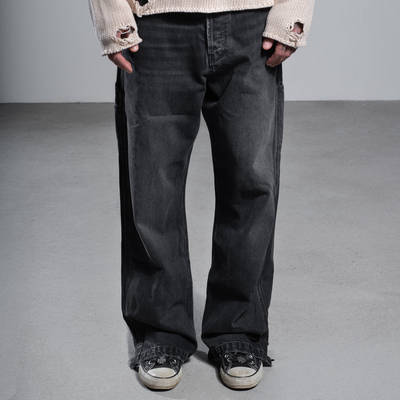 CROSS POCKET PHRASE JEANS