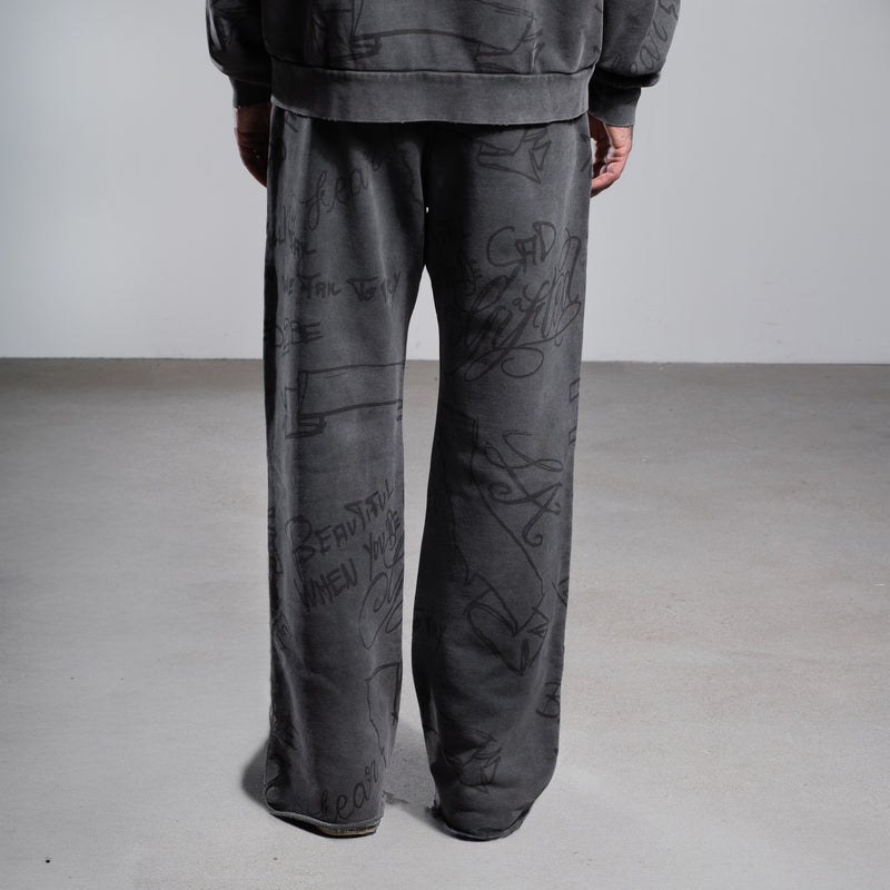 SCRIBBLE VINTAGE JOGGER