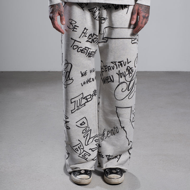 SCRIBBLE VINTAGE JOGGER
