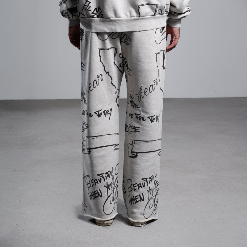 SCRIBBLE VINTAGE JOGGER