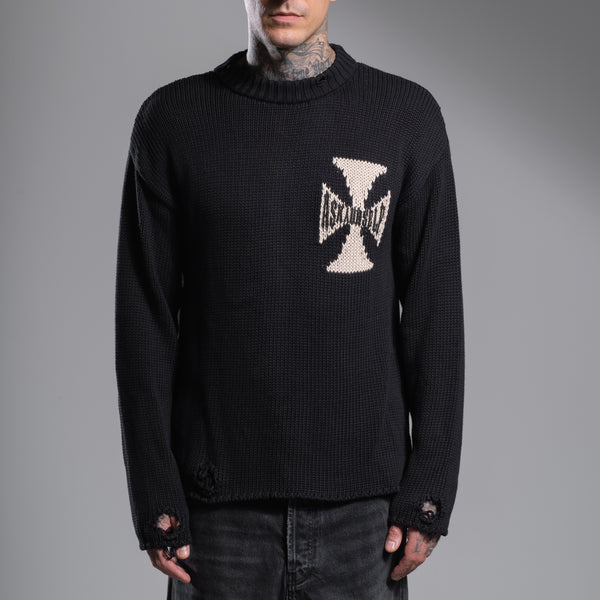 RIDER CROSS KNIT