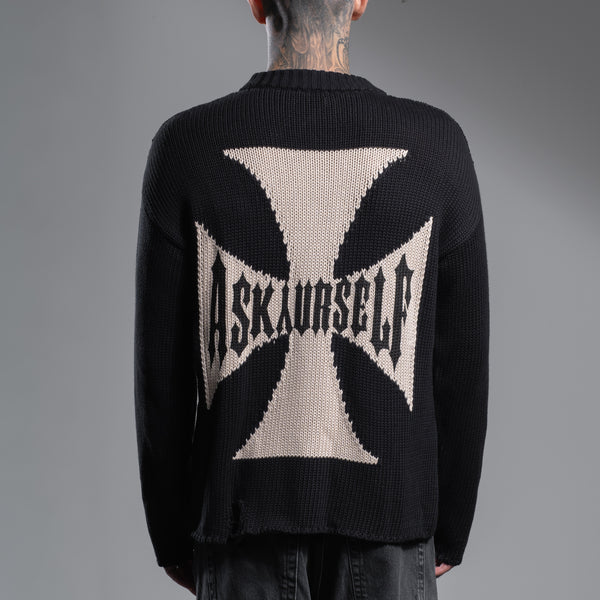 RIDER CROSS KNIT